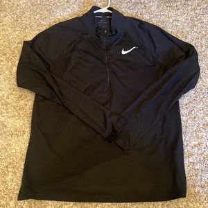 Men’s large Nike running light weight quarter zip shirt